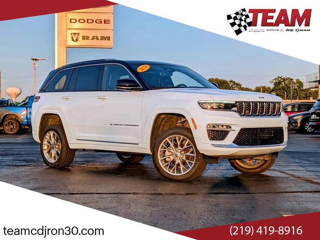 Used 2024 Jeep Grand Cherokee Summit w/ Adv Protech Group IV AWD/4WD image 1