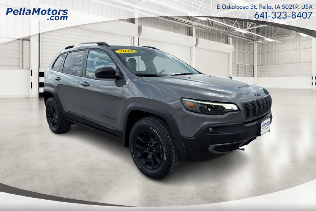 Used 2022 Jeep Cherokee Trailhawk w/ Sun, Sound & Nav Group AWD/4WD image 1