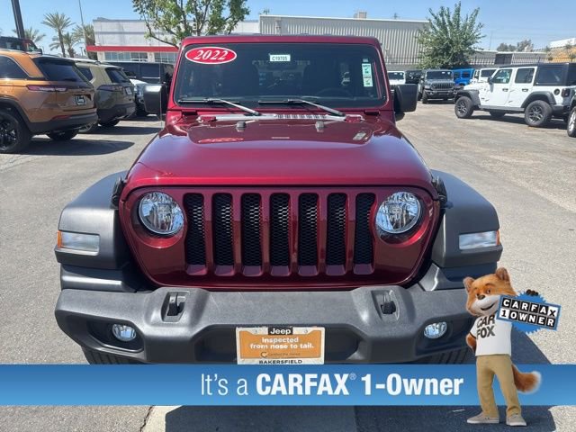 Certified 2022 Jeep Wrangler Unlimited Sport AWD/4WD image 9