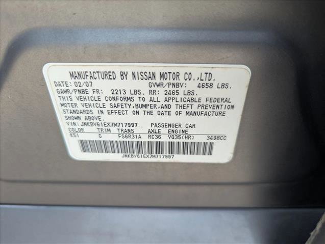 Used 2007 INFINITI G35 Sport w/ Premium Pkg RWD image 22