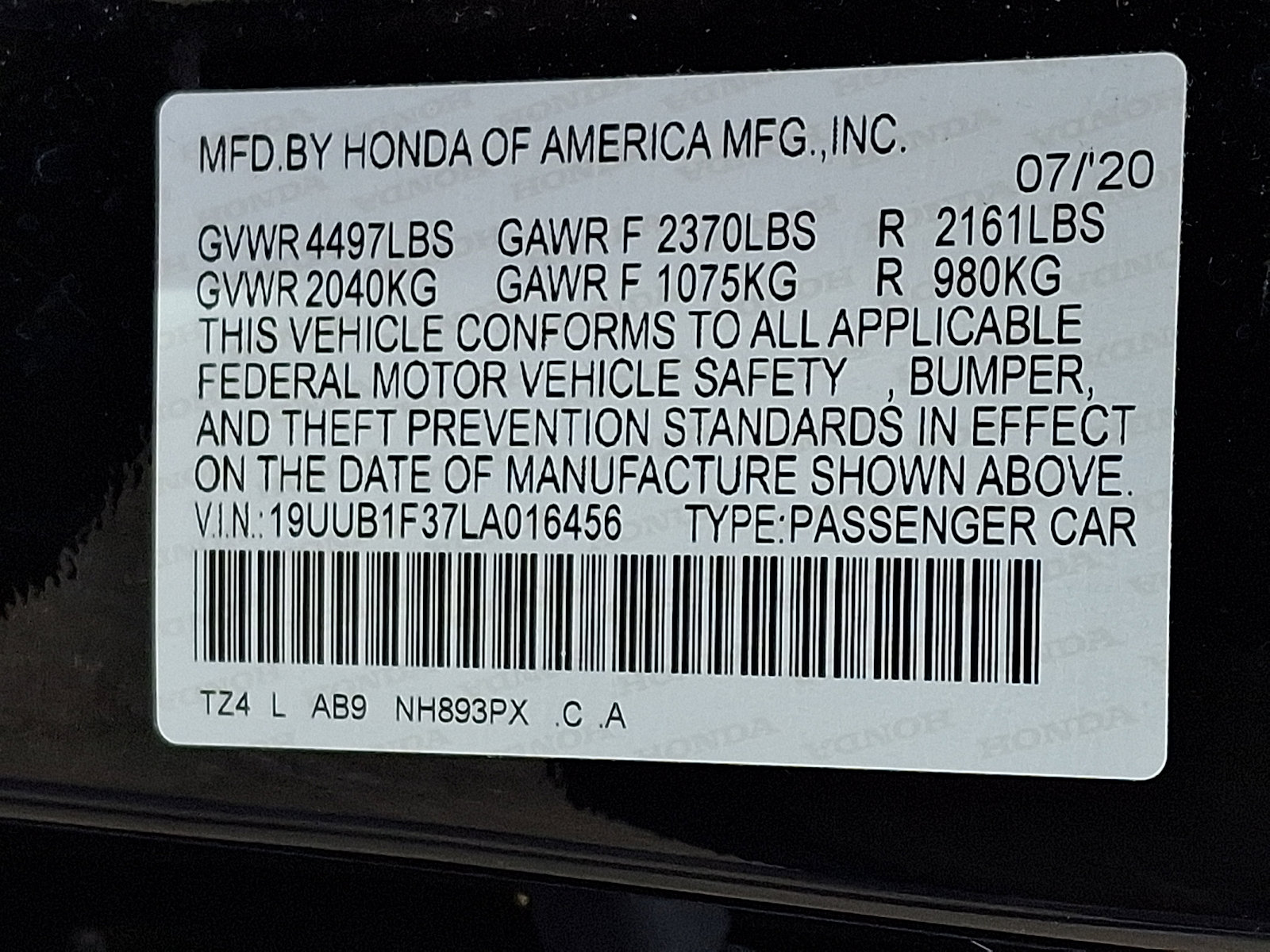 Used 2020 Acura TLX image 28