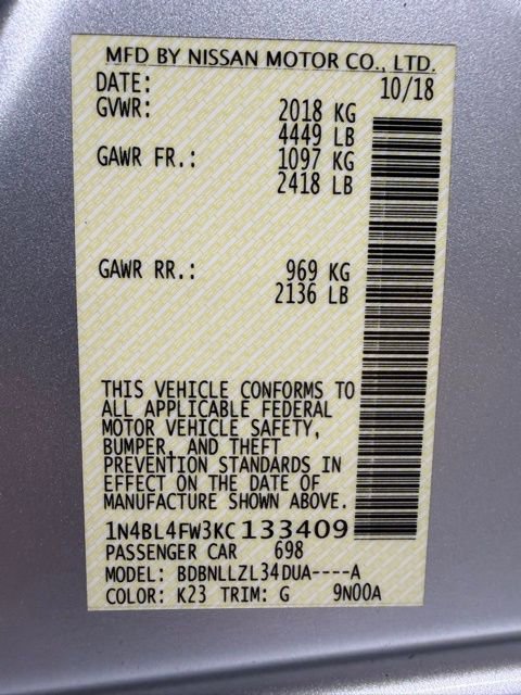 Used 2019 Nissan Altima 2.5 Platinum image 31