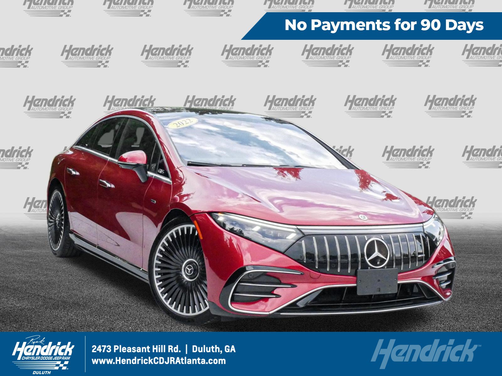 Used 2022 Mercedes-Benz EQS AMG 4MATIC