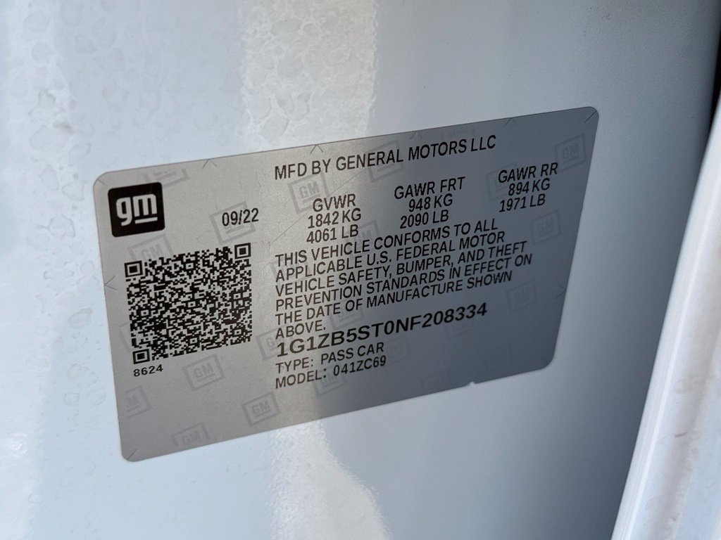 Used 2022 Chevrolet Malibu LS FWD image 23
