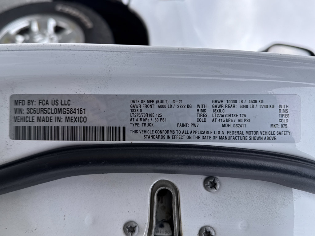 Used 2021 RAM 2500 Tradesman AWD/4WD image 32