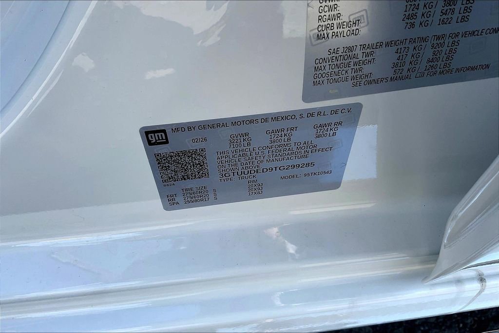 New 2026 GMC Sierra 1500 SLT w/ SLT Premium Package image 8