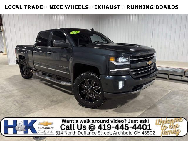 Used 2017 Chevrolet Silverado 1500 LTZ