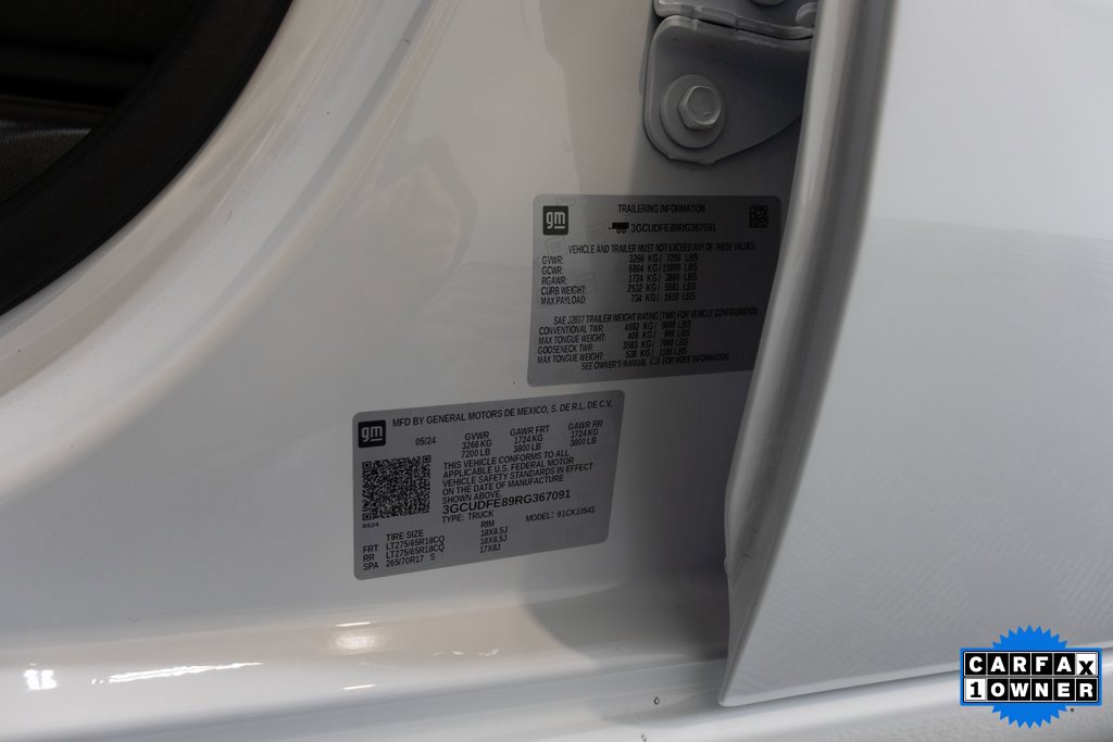 Used 2024 Chevrolet Silverado 1500 LT Trail Boss w/ Dark Appearance Package image 34