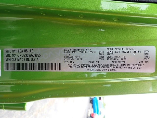 New 2025 Jeep Wrangler Willys image 17