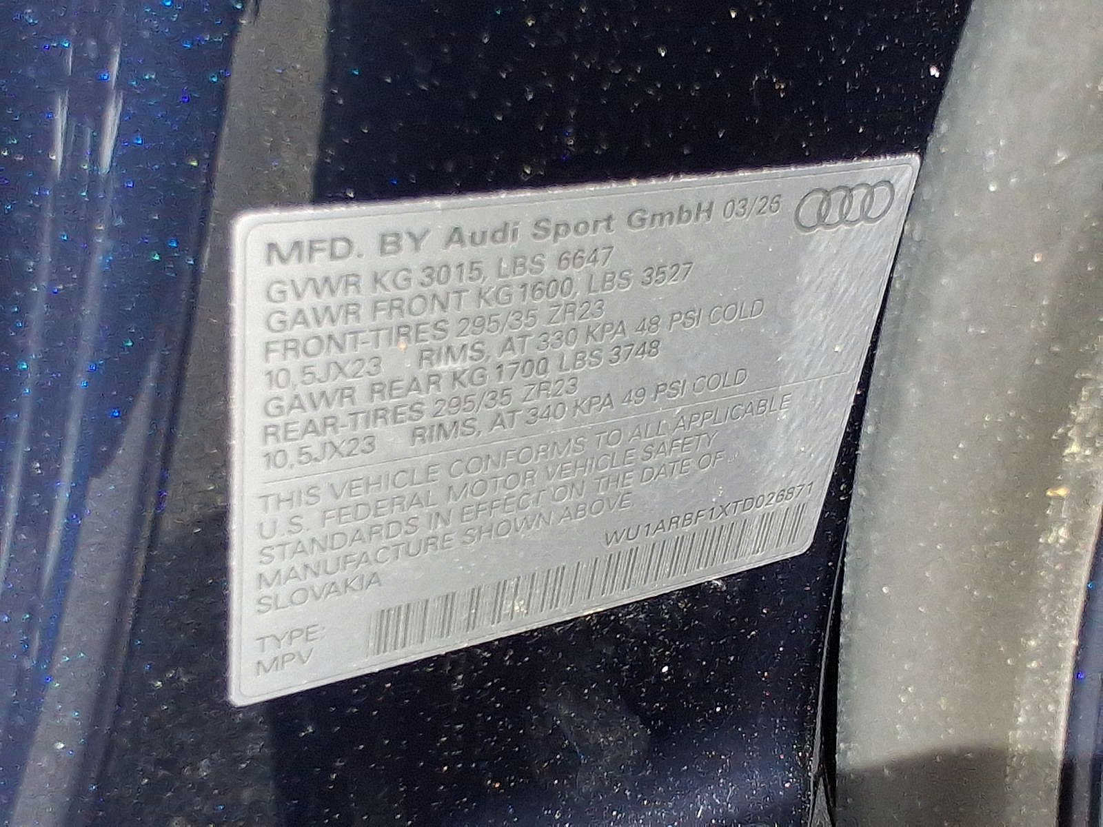 New 2026 Audi RS Q8 performance AWD/4WD image 24