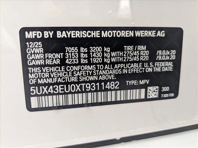 New 2026 BMW X5 xDrive50e w/ M Sport Package image 19