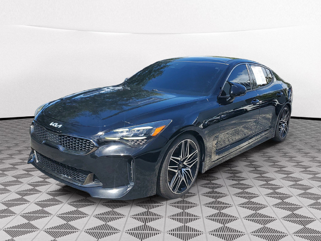 Used 2022 Kia Stinger GT1 w/ Red Interior Color Package RWD image 3