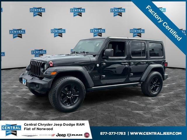 Certified 2020 Jeep Wrangler Unlimited Sport image 1
