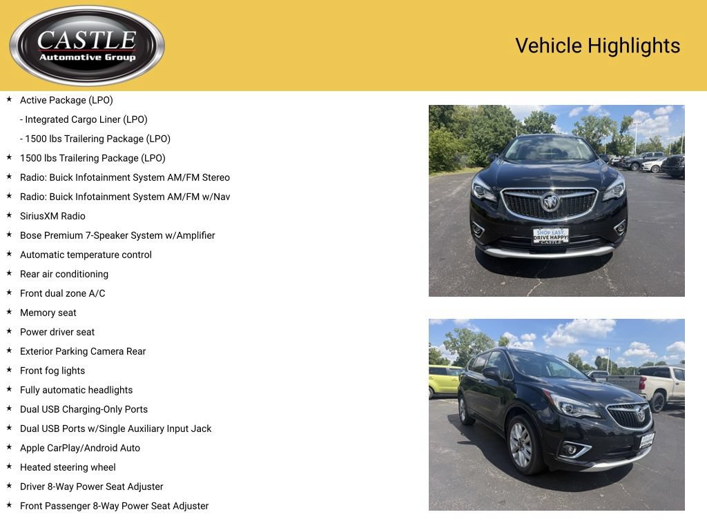 Used 2020 Buick Envision Premium w/ LPO, Active Package AWD/4WD image 4