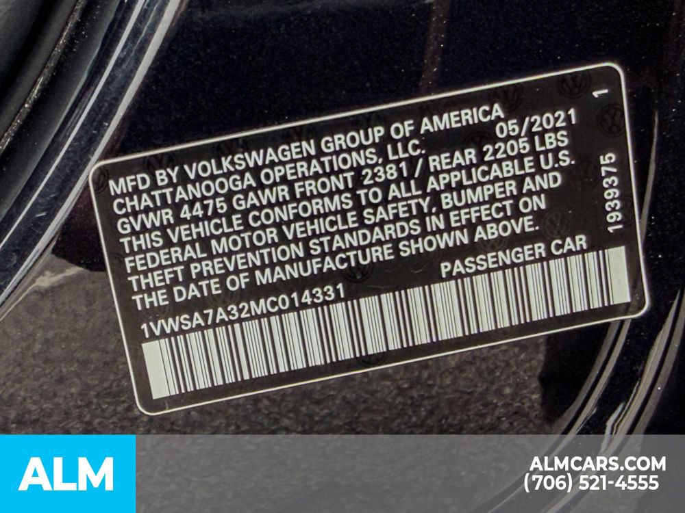 Used 2021 Volkswagen Passat 2.0T SE image 22