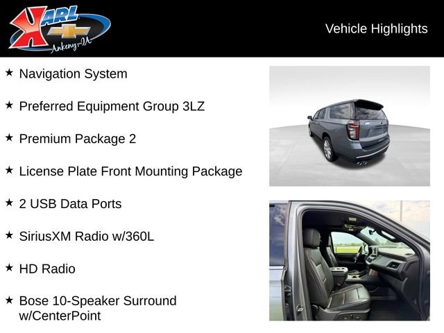 Used 2021 Chevrolet Suburban High Country w/ Premium Package 2 AWD/4WD image 2