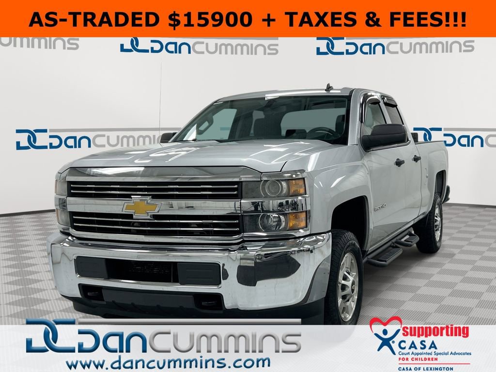 Used 2015 Chevrolet Silverado 2500 W/T w/ WT Convenience Package RWD image 1