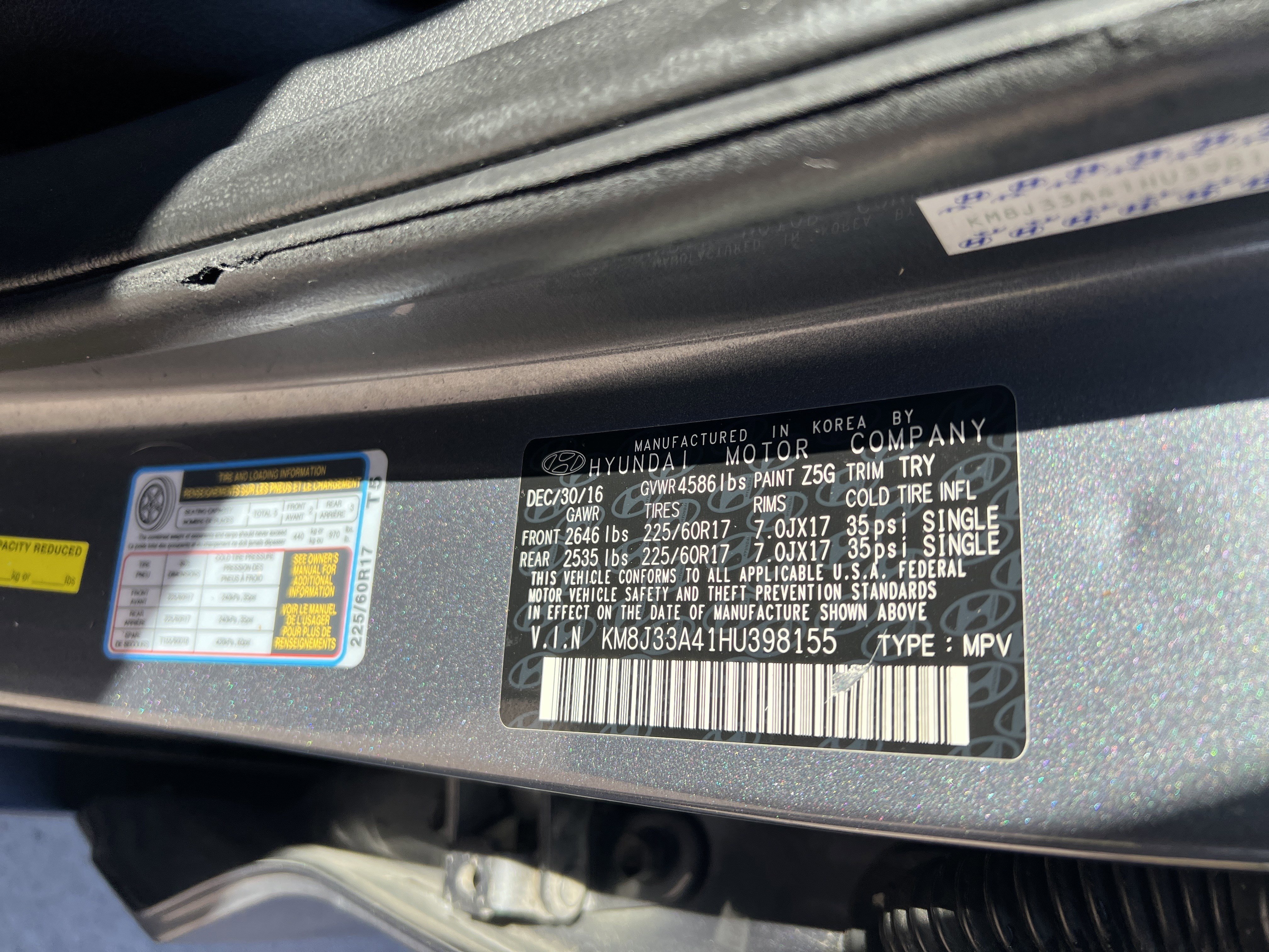 Used 2017 Hyundai Tucson SE image 31