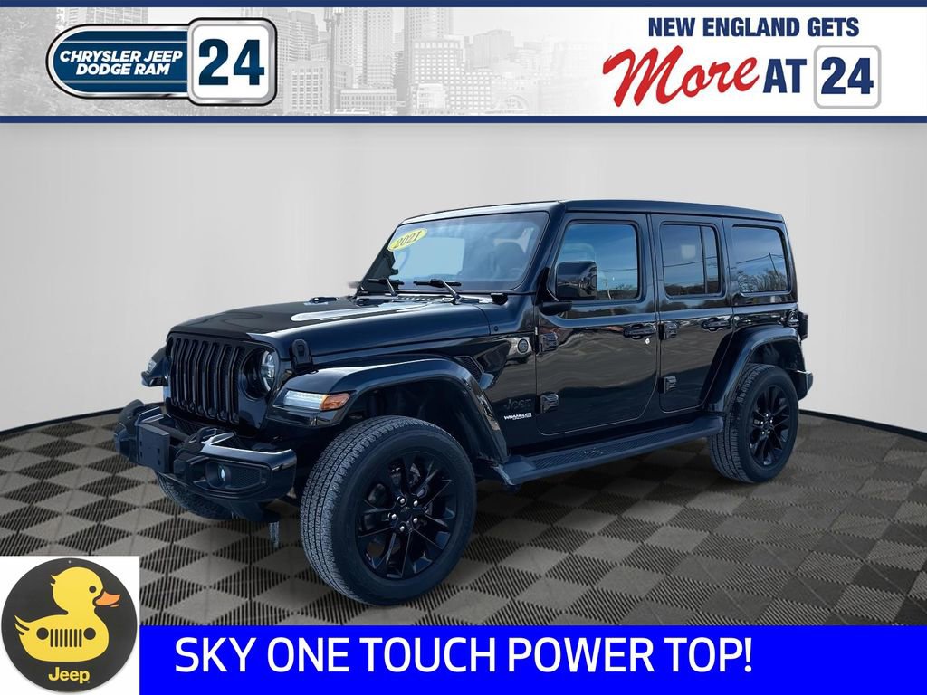 Used 2021 Jeep Wrangler Unlimited Sahara image 1