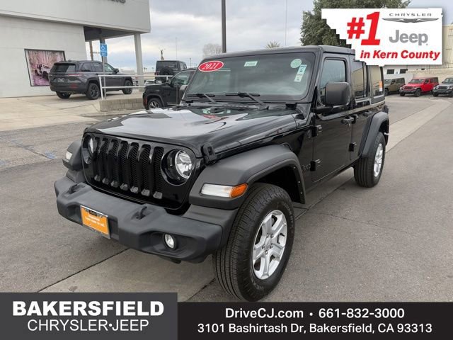 Certified 2021 Jeep Wrangler Unlimited Sport