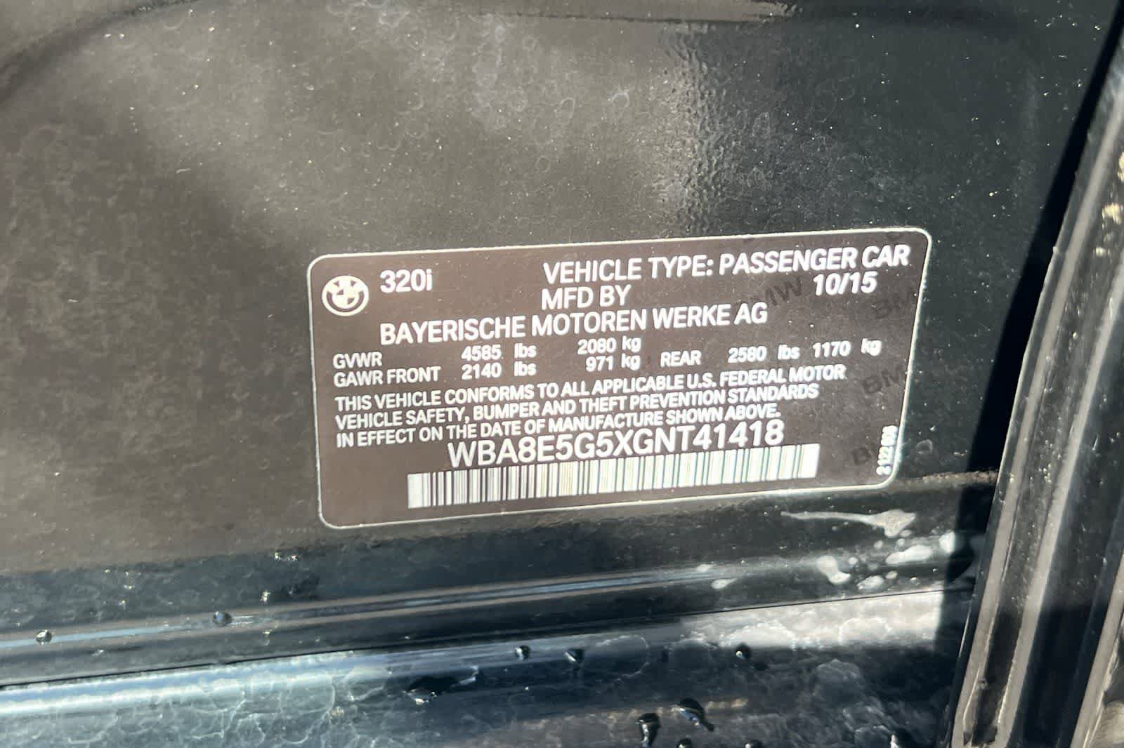 Used 2016 BMW 320i xDrive Sedan image 36