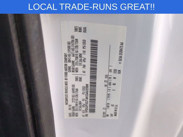 Used 2019 Ford F550 2WD Regular Cab Super Duty image 28