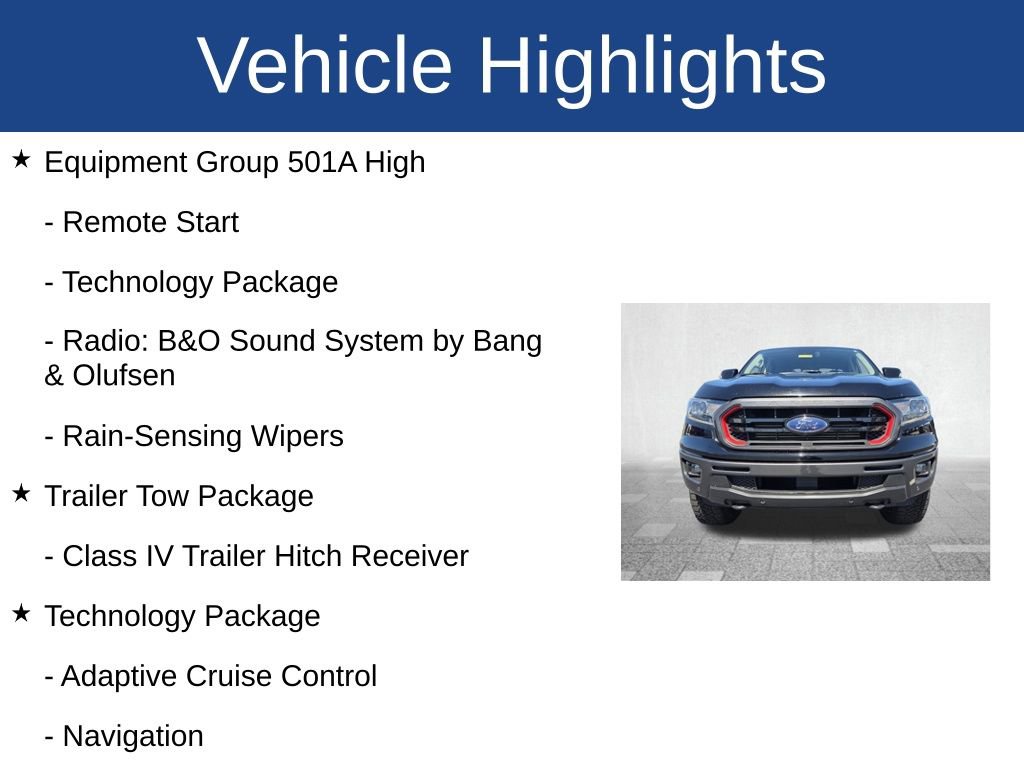 Used 2021 Ford Ranger Lariat w/ Tremor Off-Road Package image 3