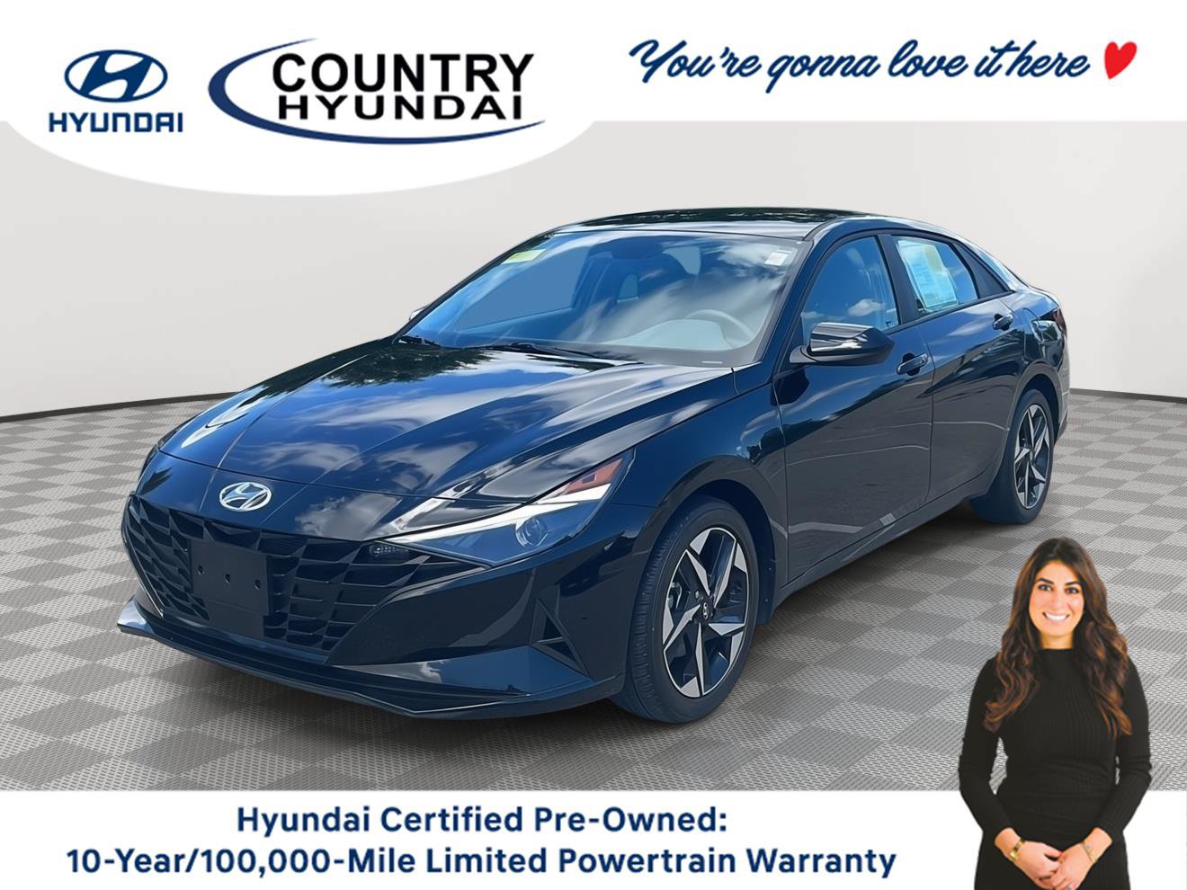 Certified 2023 Hyundai Elantra SEL w/ Convenience Package FWD image 1
