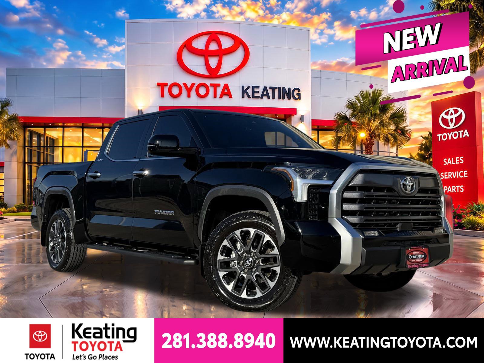 Certified 2026 Toyota Tundra Limited w/ Power Package