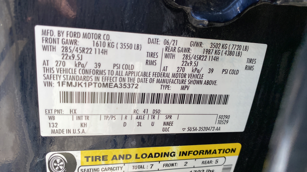 Certified 2021 Ford Expedition Max King Ranch AWD/4WD image 28