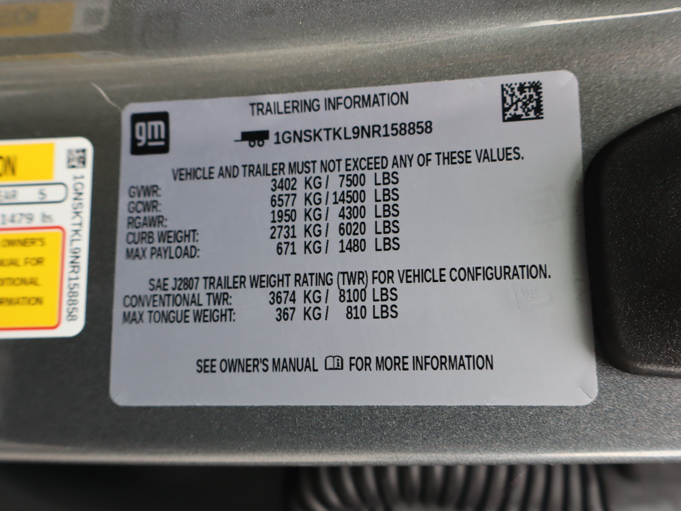 Used 2022 Chevrolet Tahoe High Country w/ Max Trailering Package AWD/4WD image 45