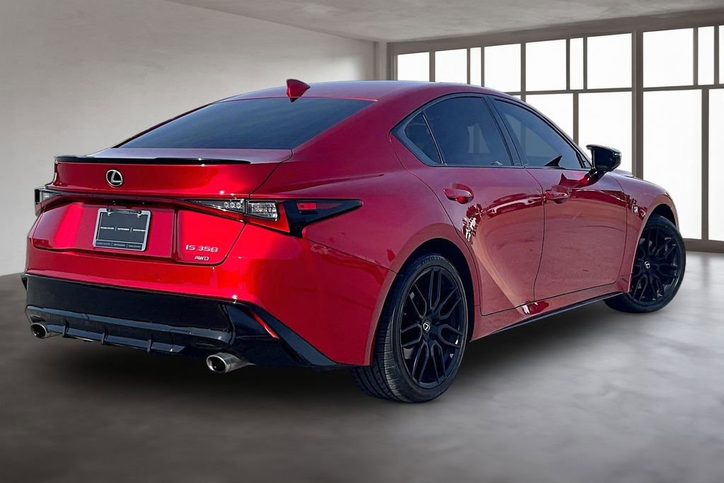 Used 2024 Lexus IS 350 F Sport w/ Blackout Package AWD/4WD image 2
