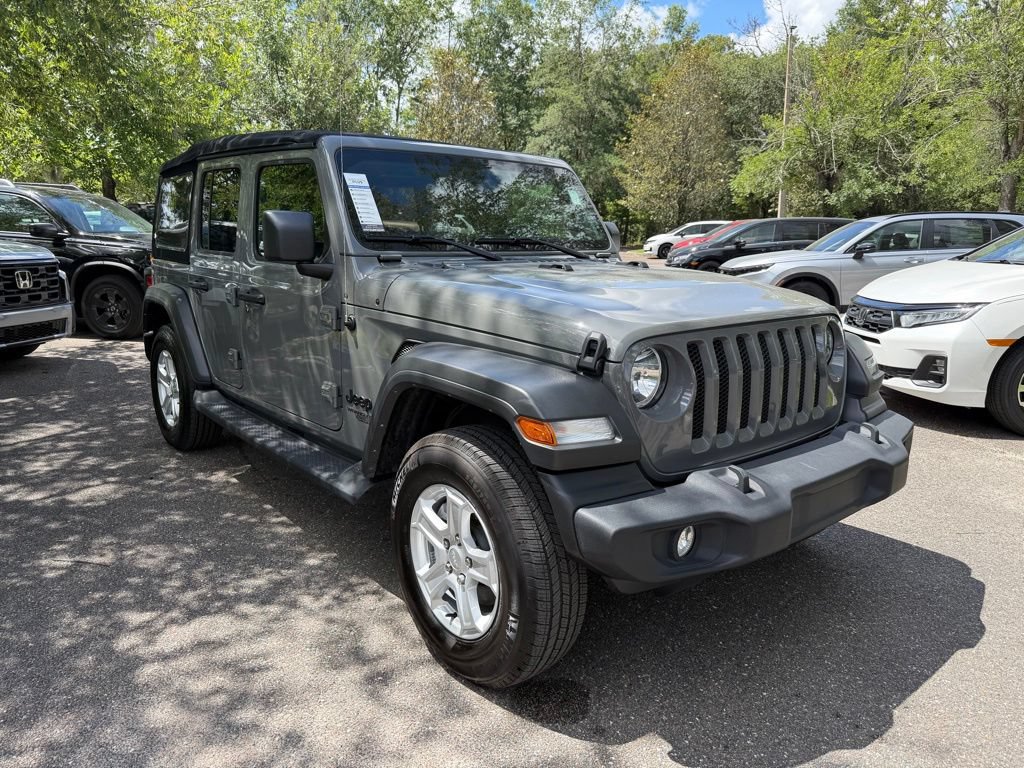 Used 2021 Jeep Wrangler Unlimited Sport AWD/4WD video 1