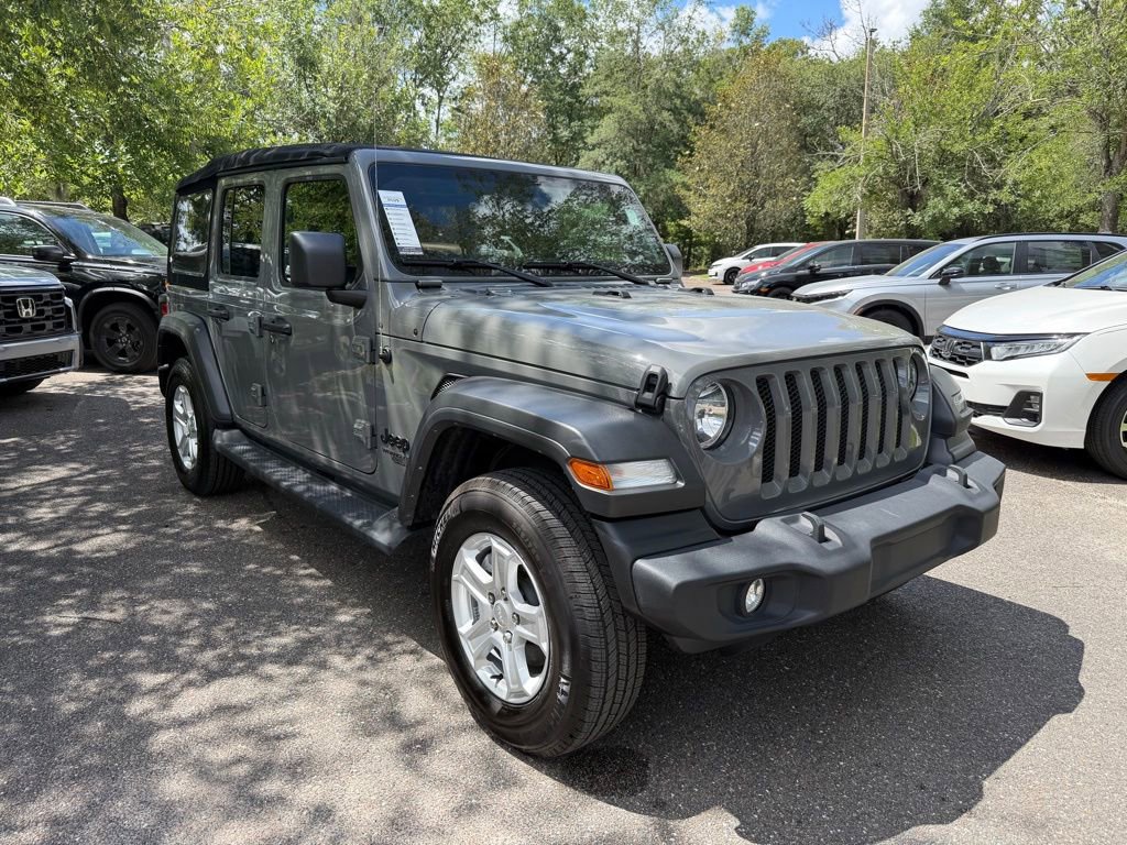 Used 2021 Jeep Wrangler Unlimited Sport AWD/4WD image 1