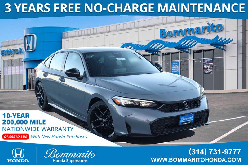 New 2026 Honda Civic Sport