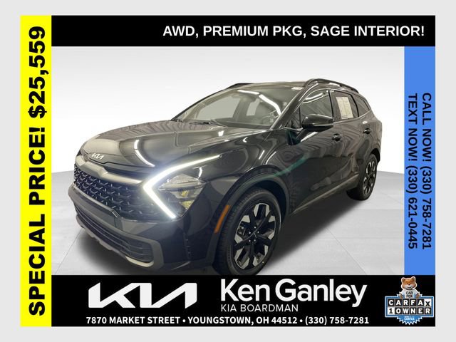 Certified 2023 Kia Sportage X-Line w/ X-Line Premium Package