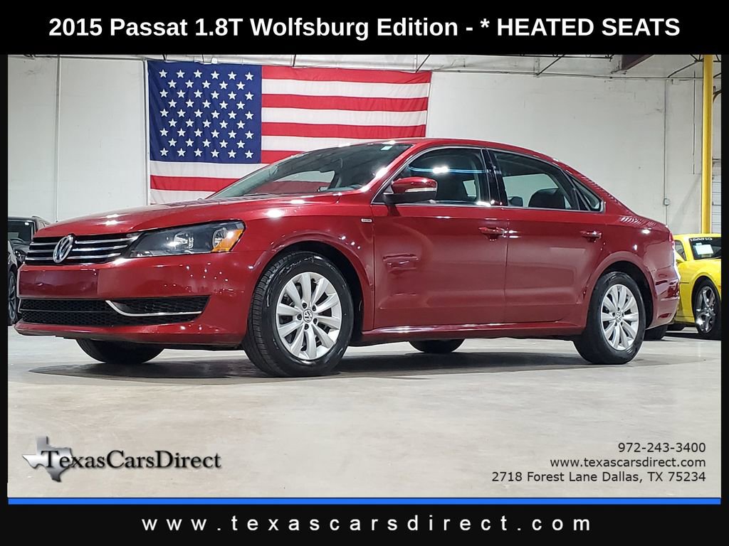 Used 2015 Volkswagen Passat 1.8T Wolfsburg Edition