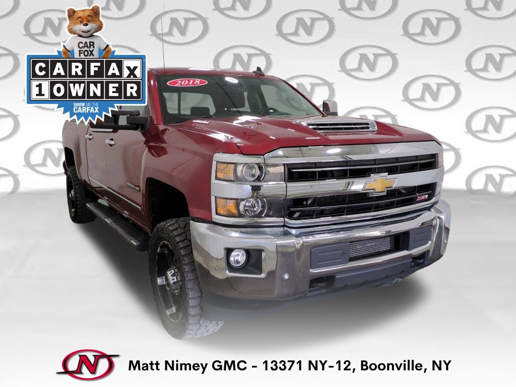 Used 2018 Chevrolet Silverado 2500 LTZ w/ Duramax Plus Package AWD/4WD image 4