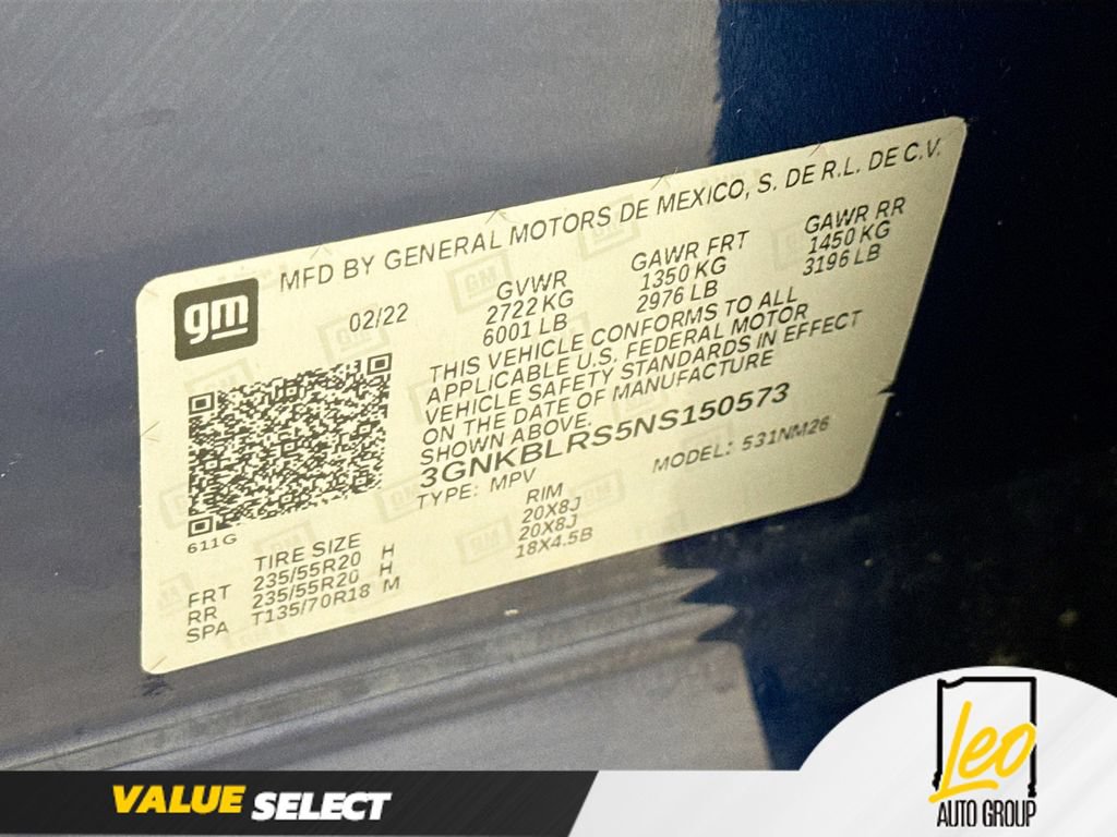 Used 2022 Chevrolet Blazer Premier w/ Enhanced Convenience Package AWD/4WD image 35