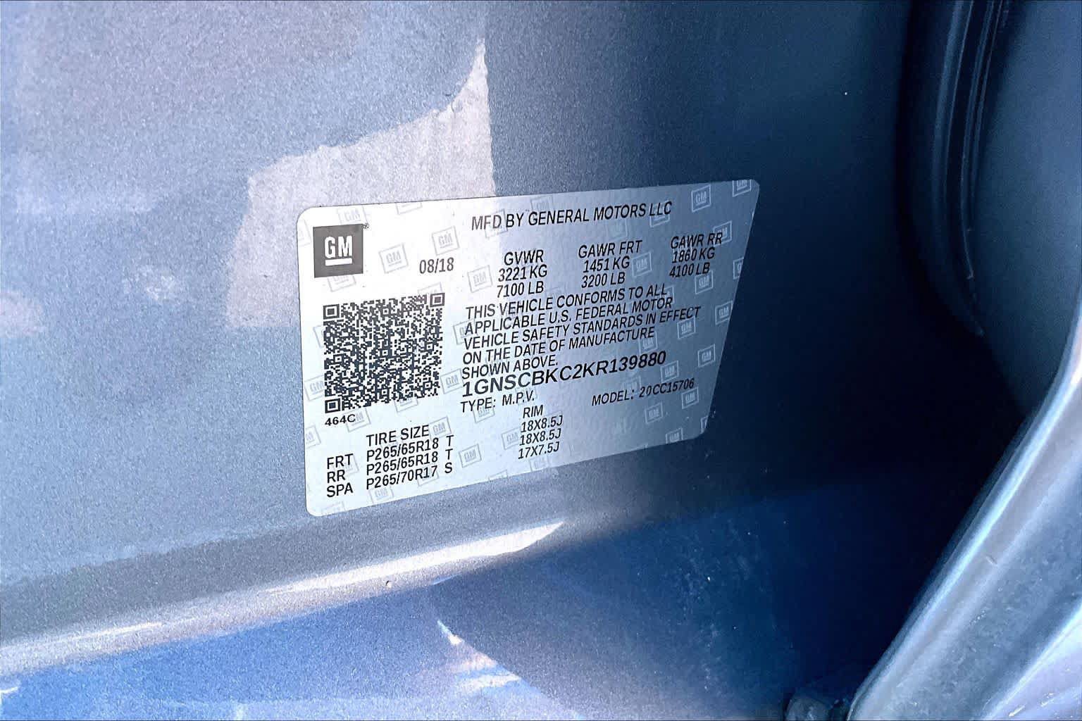 Used 2019 Chevrolet Tahoe LT RWD image 33