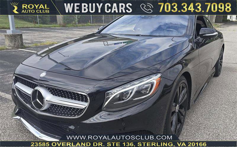 Used 2015 Mercedes-Benz S 550 4MATIC Coupe