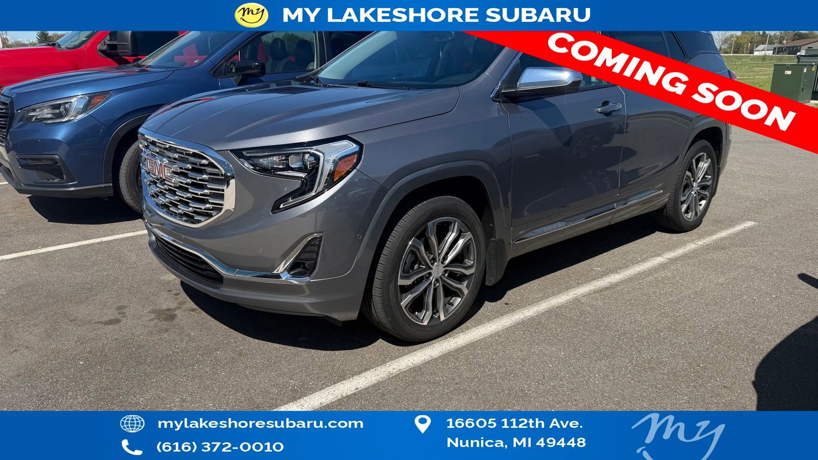 Used 2018 GMC Terrain Denali w/ Advanced Safety Package AWD/4WD image 3