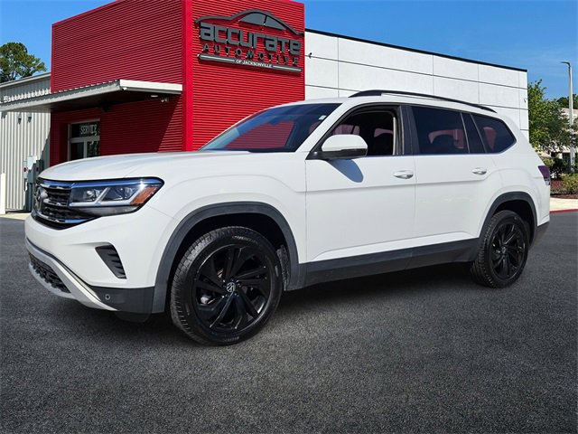 Used 2021 Volkswagen Atlas SE image 1