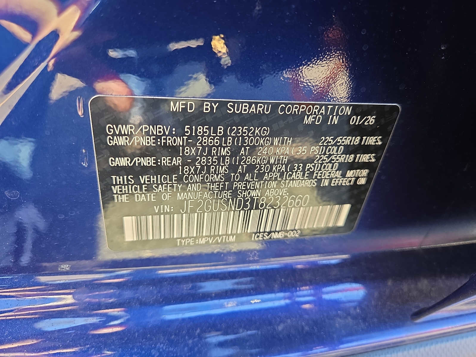 New 2026 Subaru Crosstrek 2.5i Limited image 9