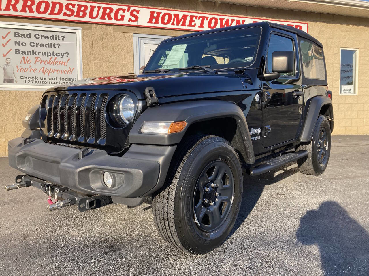 Used 2021 Jeep Wrangler Sport image 2