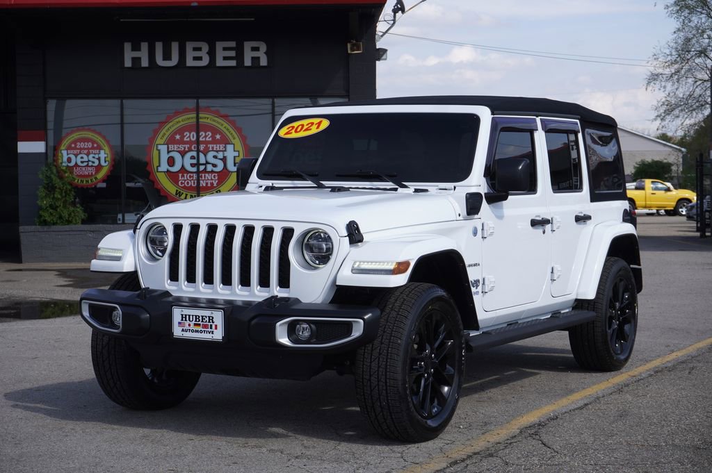 Used 2021 Jeep Wrangler Unlimited Sahara w/ Cold Weather Group AWD/4WD image 3