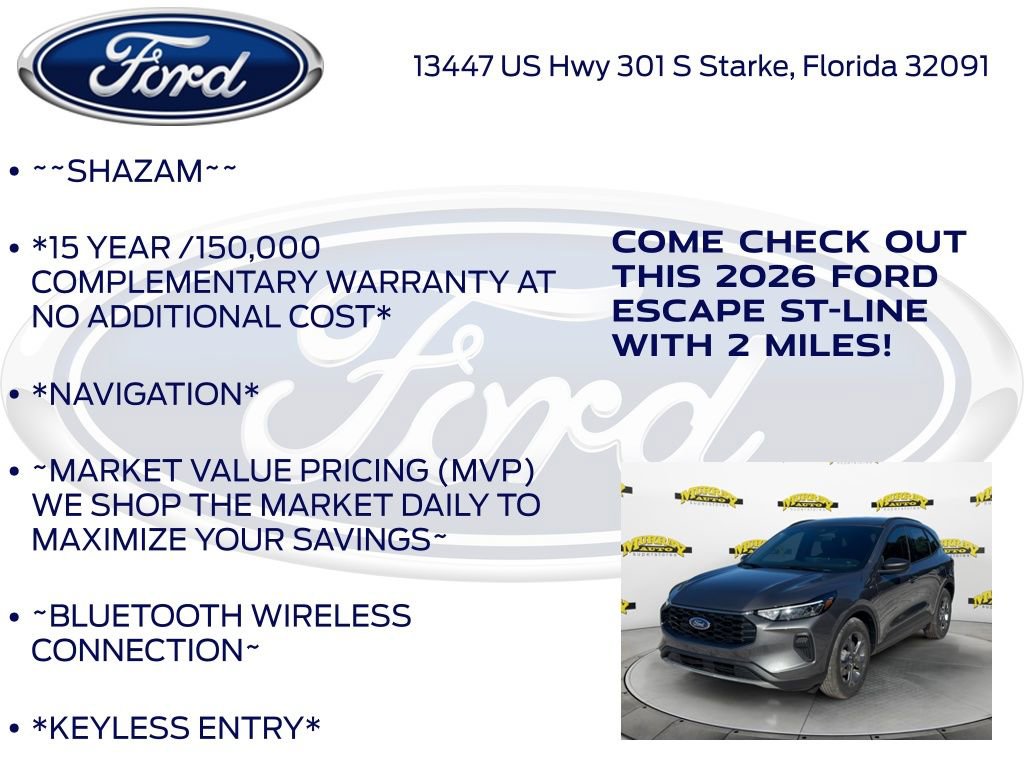 New 2026 Ford Escape ST-Line w/ Tech Pack #1 image 5