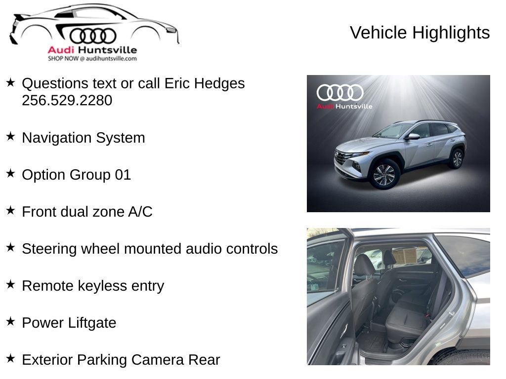 Used 2024 Hyundai Tucson Blue image 6