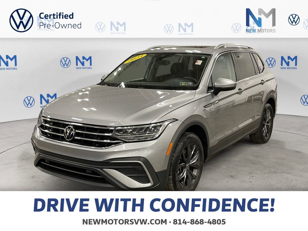 Used 2023 Volkswagen Tiguan SE w/ Panoramic Sunroof Package