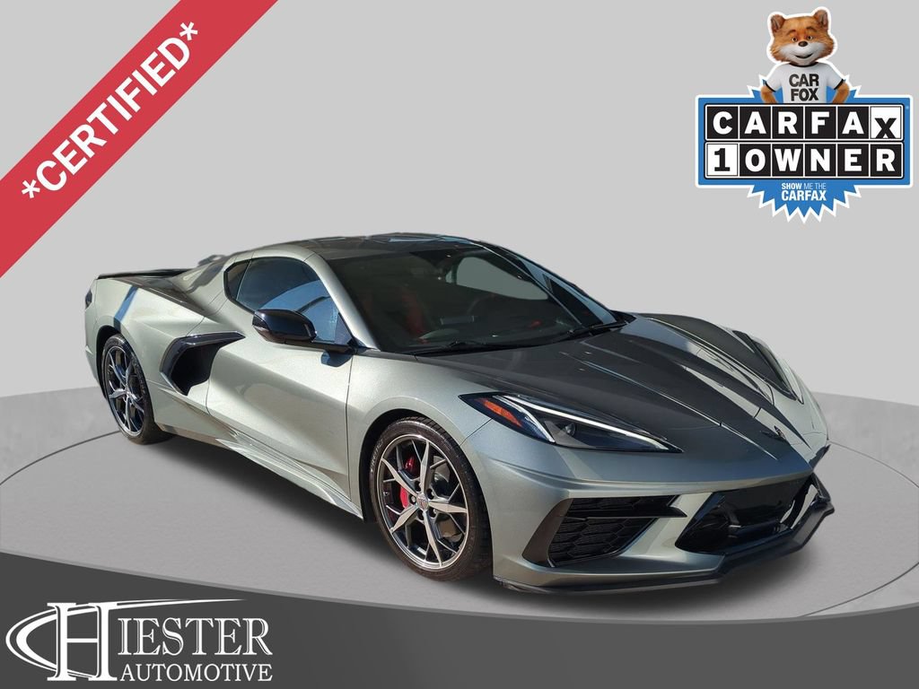 Certified 2022 Chevrolet Corvette Stingray Preferred Cpe RWD 360° Tour